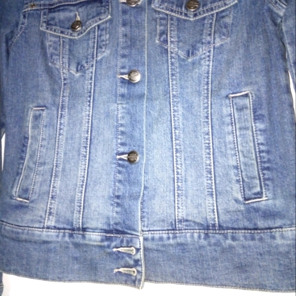 Harley-Davidson Jeans Jacket XS Fade Look - Picture 3 of 6